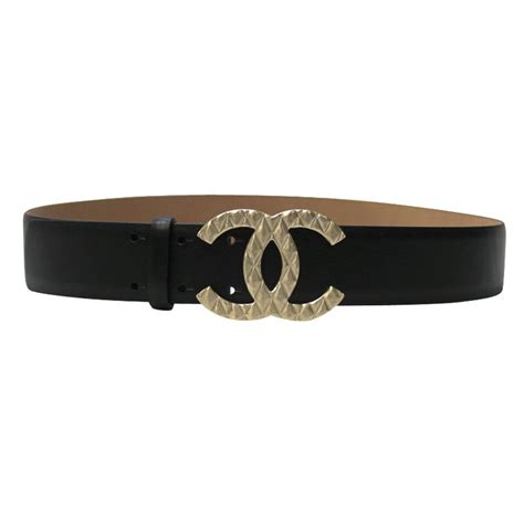 chanel classic belt|chanel black belt for women.